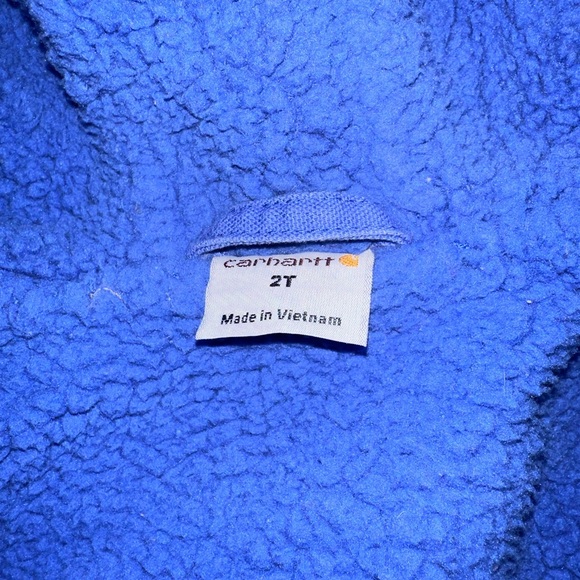 Toddler Carhartt Winter Coat - 2T - Blue - Picture 4 of 7